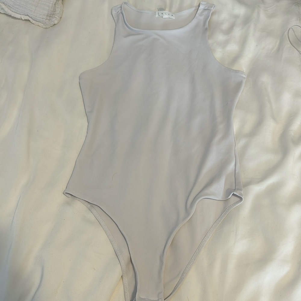 Leith white bodysuit